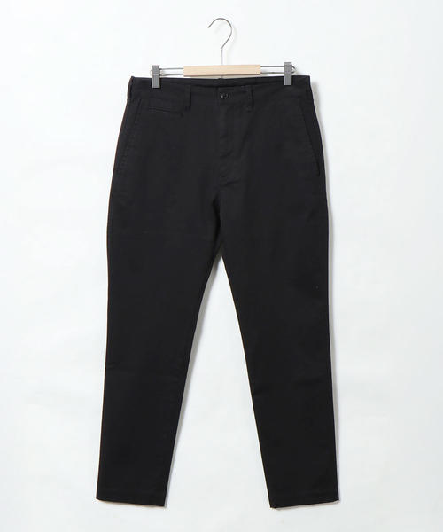 coen（コーエン）の「ウォーターリペレント＆アンチファウリングストレッチスリムテーパードチノ(一部WEB限定カラー)（チノパンツ・メンズ・ブラック/オリーブ/ベージュ/ネイビー・X-LARGE/LARGE/MEDIUM/SMALL）」の6枚目の写真