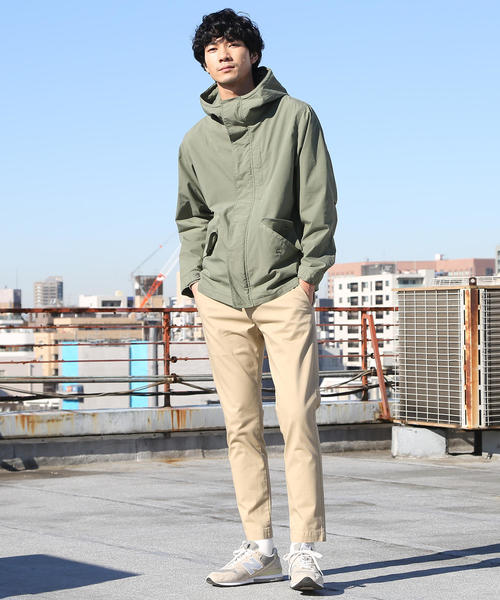 coen（コーエン）の「ウォーターリペレント＆アンチファウリングストレッチスリムテーパードチノ(一部WEB限定カラー)（チノパンツ・メンズ・ブラック/オリーブ/ベージュ/ネイビー・X-LARGE/LARGE/MEDIUM/SMALL）」の17枚目の写真