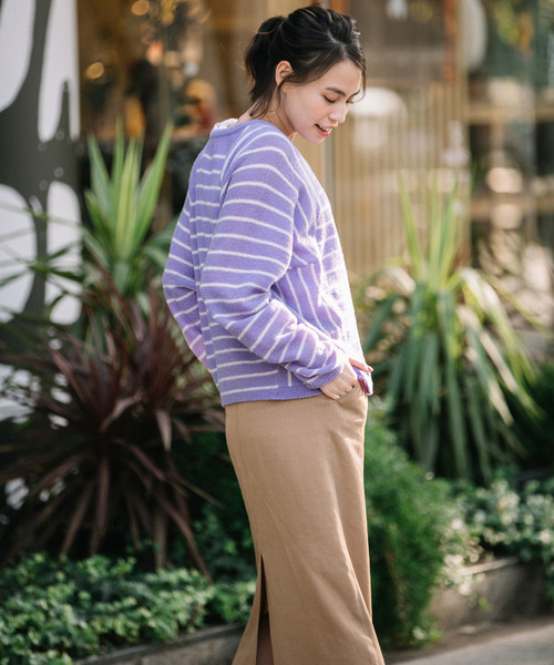 Munich（ミューニック）の「ウォッシャブルレーヨンオックスマキシタイトスカート（スカート・レディース・テラコッタ/カーキ/ブラック/ベージュ・XS/S/M）」の14枚目の写真