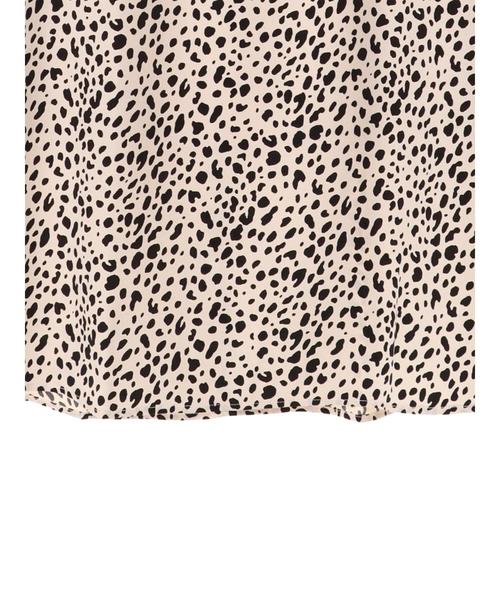 YECCA VECCA（イェッカヴェッカ）の「・ダルメ柄Aラインスカート（スカート・レディース・グレー/オフホワイト・FREE）」の6枚目の写真