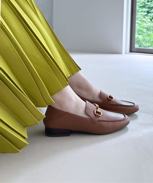 enchanted（エンチャンテッド）の「本革ビットローファーバブーシュ（ローファー・レディース・ブラウン/パイソン/ホワイト/ブラック・40/38/39/35/36/37）」の9枚目の写真