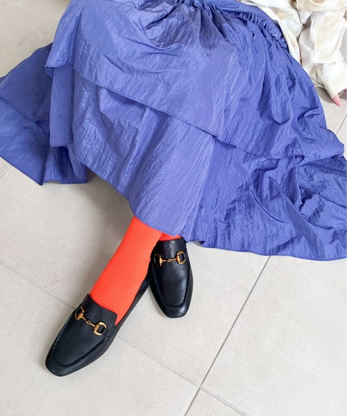 enchanted（エンチャンテッド）の「本革ビットローファーバブーシュ（ローファー・レディース・ブラウン/パイソン/ホワイト/ブラック・40/38/39/35/36/37）」の13枚目の写真