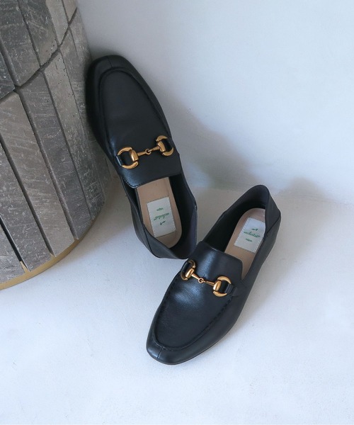 enchanted（エンチャンテッド）の「本革ビットローファーバブーシュ（ローファー・レディース・ブラウン/パイソン/ホワイト/ブラック・40/38/39/35/36/37）」の16枚目の写真