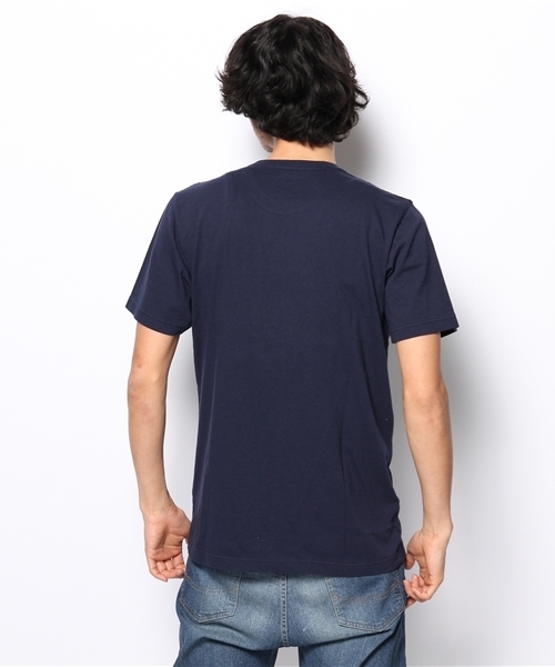 BEAMS（ビームス）の「○S/DOUBLE×BEAMS / 別注 FOUR TEE（Tシャツ/カットソー・メンズ・ホワイト/ネイビー・MEDIUM/LARGE/SMALL/X-LARGE）」の8枚目の写真