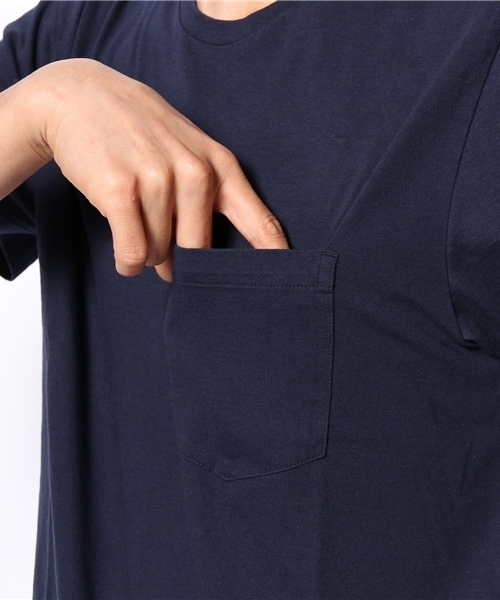 BEAMS（ビームス）の「○S/DOUBLE×BEAMS / 別注 FOUR TEE（Tシャツ/カットソー・メンズ・ホワイト/ネイビー・MEDIUM/LARGE/SMALL/X-LARGE）」の4枚目の写真