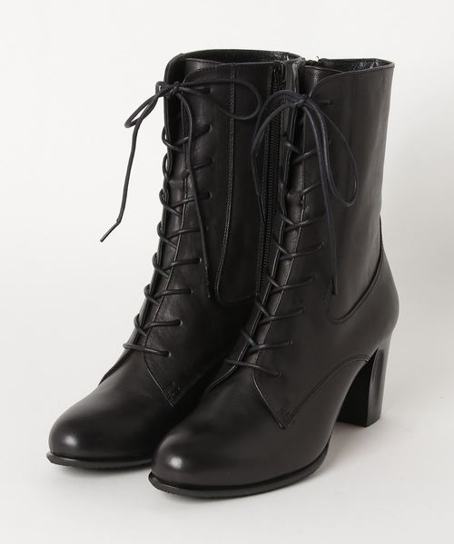 apres（アプレ）の「〈apres（アプレ）〉レースアップブーツ（ブーツ・レディース・グレー/レッド/ブラック・23.0cm/23.5cm/22.5cm/24.0cm/24.5cm）」の11枚目の写真