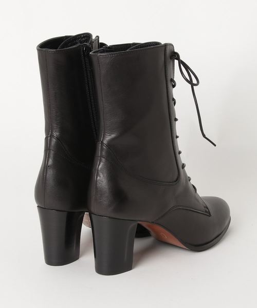 apres（アプレ）の「〈apres（アプレ）〉レースアップブーツ（ブーツ・レディース・グレー/レッド/ブラック・23.0cm/23.5cm/22.5cm/24.0cm/24.5cm）」の10枚目の写真