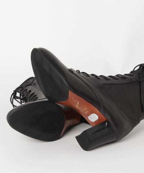 apres（アプレ）の「〈apres（アプレ）〉レースアップブーツ（ブーツ・レディース・グレー/レッド/ブラック・23.0cm/23.5cm/22.5cm/24.0cm/24.5cm）」の9枚目の写真