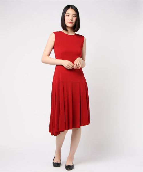 店舗ランキング商品 セール キョウネンスムースアシンメトリー ワンピース ワンピース Anayi アナイ のファッション 割30 Arenatheatre Net