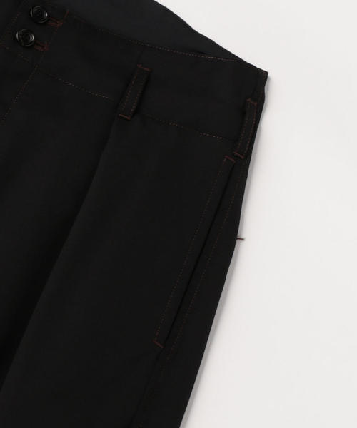 sulvam（サルバム）の「sulvam（サルバム）HIGH WAIST PANTS（その他パンツ・メンズ・ブラック・SMALL/MEDIUM）」の4枚目の写真