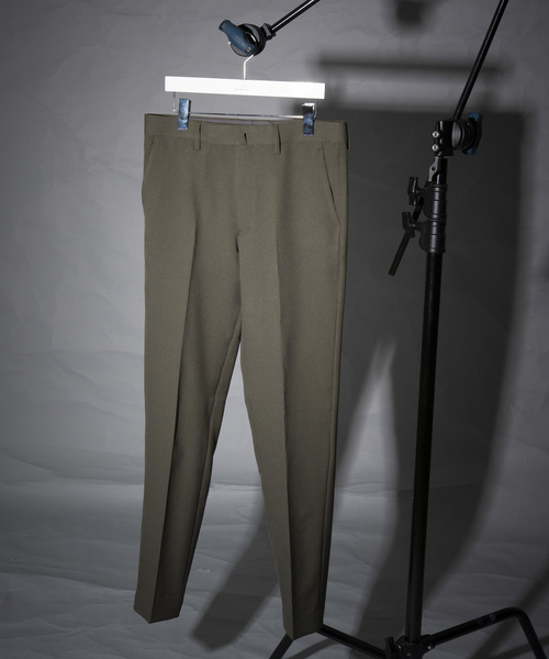 MAISON SPECIAL(メゾンスペシャル)の「【ZOZOTOWN限定】【SPECIAL FACTORY コラボ】“洗えるTECH SERIES” LANATEC/ラナテック ウォームスラックス【MAISON SPECIAL/メゾンスペシャル】■セットアップ対応■(スラックス)」|カーキ