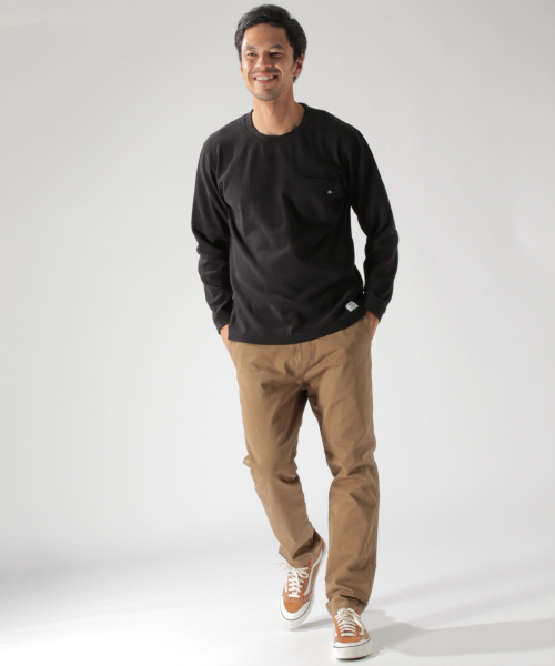 BAYFLOW(ベイフロー)の「BCスムースクルーネックL/S Tシャツ(Tシャツ/カットソー・メンズ・ホワイト/グレー/ブラック・MEDIUM/LARGE/SMALL)」の14枚目の写真