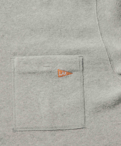 BAYFLOW(ベイフロー)の「BCスムースクルーネックL/S Tシャツ(Tシャツ/カットソー・メンズ・ホワイト/グレー/ブラック・MEDIUM/LARGE/SMALL)」の6枚目の写真