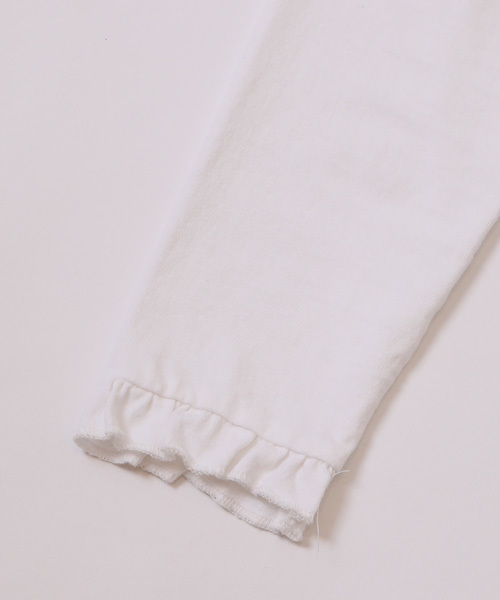 HOLIDAY（ホリデイ）の「SUPER FINE DRY RUFFLE BLOUSE スーパーファインドライラッフルブラウス（シャツ/ブラウス・レディース・ホワイト/ブラック・ONE SIZE）」の8枚目の写真