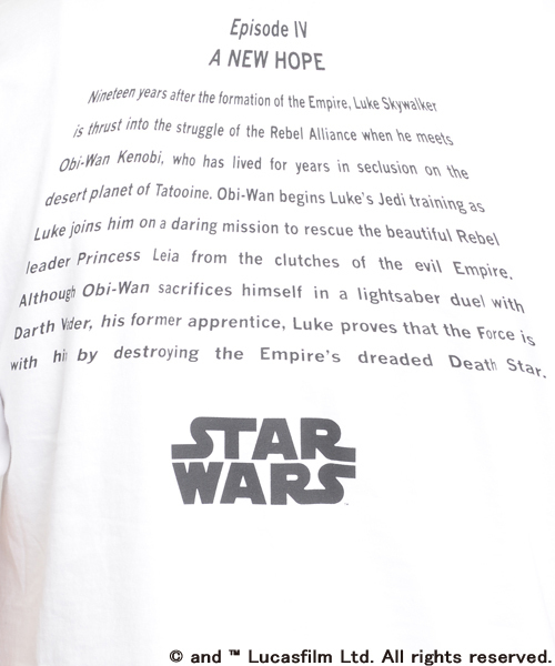 XLARGE（エクストララージ）の「STAR WARS | S/S T STORM TROOPER / スター・ウォーズ（Tシャツ/カットソー・メンズ・ホワイト・X-LARGE/MEDIUM/SMALL/LARGE）」の2枚目の写真