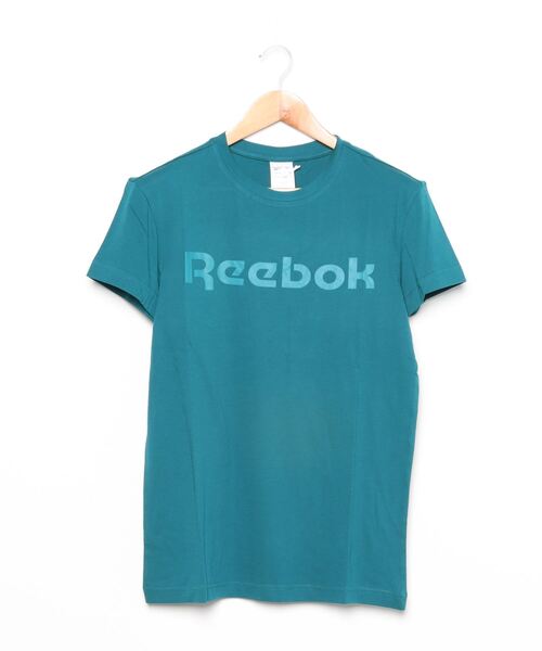 Reebok(リーボック)の「グラフィック シリーズ リニア ロゴ Tシャツ / Graphic Series Linear Logo Tee(Tシャツ/カットソー・メンズ・ホワイト/ブラック/ターコイズブルー/グレー/ブラック×ホワイト/ネイビー/アーミー・XXX-LARGE/XXXX-LARGE/LARGE/MEDIUM/X-LARGE/SMALL/XX-LARGE/X-SMALL)」の7枚目の写真