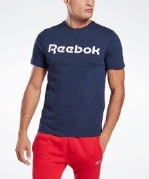 Reebok | グラフィック シリーズ リニア ロゴ Tシャツ [Graphic Series Linear Logo Tee] リーボック(Tシャツ/カットソー)