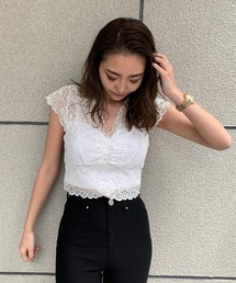 ENVYM | 総レースＴＥＥ(Tシャツ/カットソー)