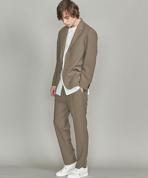 BEAUTY&YOUTH UNITED ARROWS（ビューティーアンドユースユナイテッドアローズ）の「BY カルゼ 1P カーム テーパードパンツ 【セットアップ対応】（その他パンツ・メンズ・ブラック/オリーブ・XL/M/S/L）」の9枚目の写真