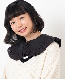 WEGO | WEGO/ラウンドレースフリルビッグ付け襟(付け襟)