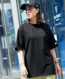 Dickies別注 ロゴ刺繍オーバーサイズ半袖カットソー