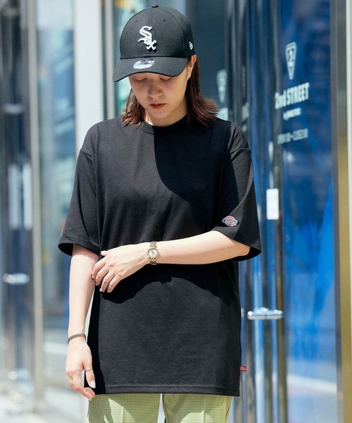 Dickies別注 ロゴ刺繍オーバーサイズ半袖カットソー MONO-MART│MONO