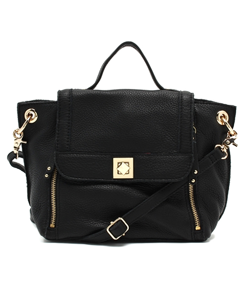 B:MING by BEAMS（ビーミングバイビームス）の「Riletto×B:MING / 別注サイドジップ ミニショルダー（ショルダーバッグ・レディース・ブラック/イエロー系その他・ONE SIZE）」の2枚目の写真