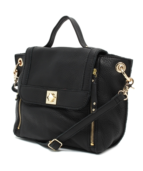 B:MING by BEAMS（ビーミングバイビームス）の「Riletto×B:MING / 別注サイドジップ ミニショルダー（ショルダーバッグ・レディース・ブラック/イエロー系その他・ONE SIZE）」の3枚目の写真