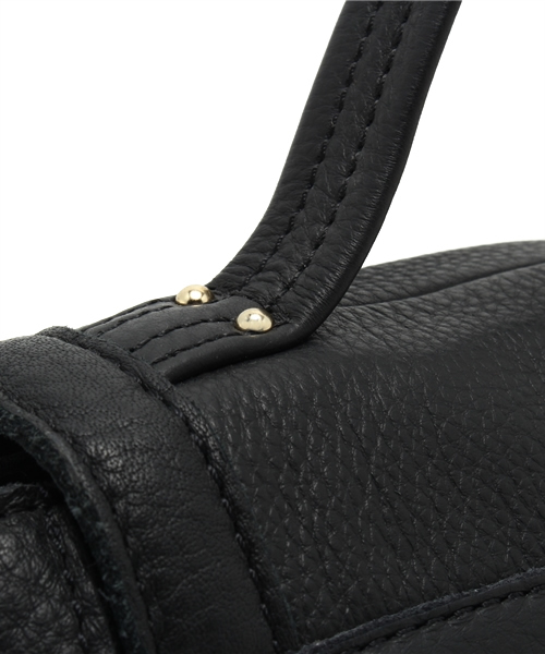 B:MING by BEAMS（ビーミングバイビームス）の「Riletto×B:MING / 別注サイドジップ ミニショルダー（ショルダーバッグ・レディース・ブラック/イエロー系その他・ONE SIZE）」の5枚目の写真