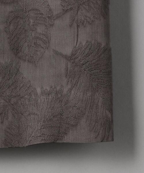 BEAUTY&YOUTH UNITED ARROWS（ビューティーアンドユースユナイテッドアローズ）の「BY リーフジャカードIラインマキシスカート  о（スカート・レディース・ネイビー/グレー/オレンジ系その他・LARGE/MEDIUM/SMALL）」の12枚目の写真