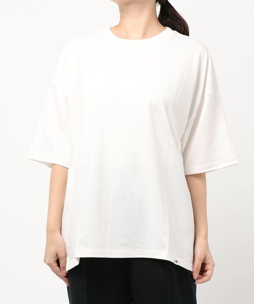 FRUIT OF THE LOOM（フルーツオブザルーム）の「製品染め プリント入り BIG S/S Tシャツ / 半袖 / 前面 / プリント / カジュアル / ユニセックス（Tシャツ/カットソー・レディース・レンガ/ピンク/カーキ/ホワイト・S/M/L/XL）」の12枚目の写真