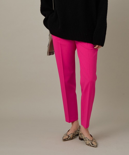 ADAM ET ROPE'（アダムエロペ）の「＜洗える＞スリムスラックス（スラックス・レディース・グリーン系その他/ブルー/ラベンダー/ピンク/ダークブラウン・34/36/38）」の5枚目の写真