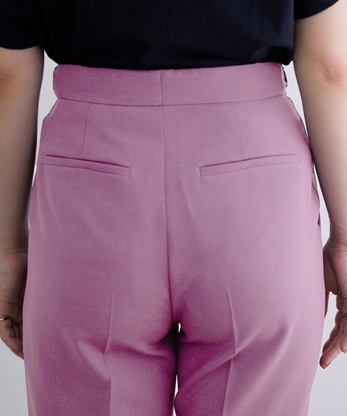 ADAM ET ROPE'（アダムエロペ）の「＜洗える＞スリムスラックス（スラックス・レディース・グリーン系その他/ブルー/ラベンダー/ピンク/ダークブラウン・34/36/38）」の18枚目の写真