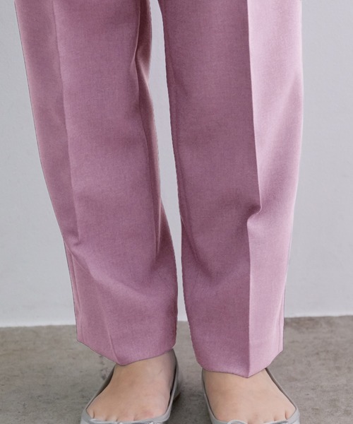 ADAM ET ROPE'（アダムエロペ）の「＜洗える＞スリムスラックス（スラックス・レディース・グリーン系その他/ブルー/ラベンダー/ピンク/ダークブラウン・34/36/38）」の22枚目の写真