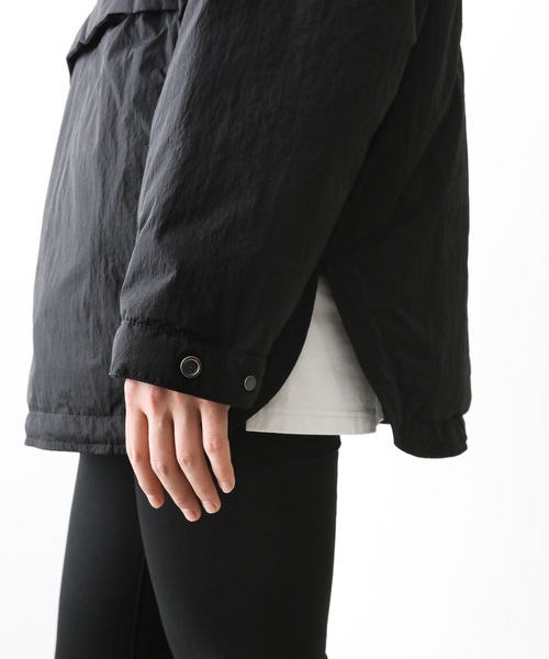 ATTACHMENT（アタッチメント）の「塩縮タスランナイロンタフタ パッカブルプルオーバーライトダウンブルゾン（ダウンジャケット/コート・メンズ・ダークグレー/ライトグレー/ブラック・1/2/3）」の17枚目の写真