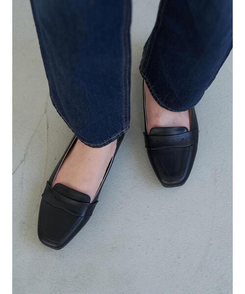 CRAFT STANDARD BOUTIQUE（クラフトスタンダードブティック）の「スクエアローファー（ローファー・レディース・ブラック/ブラウン/ダークブラウン・S/M/L）」の8枚目の写真