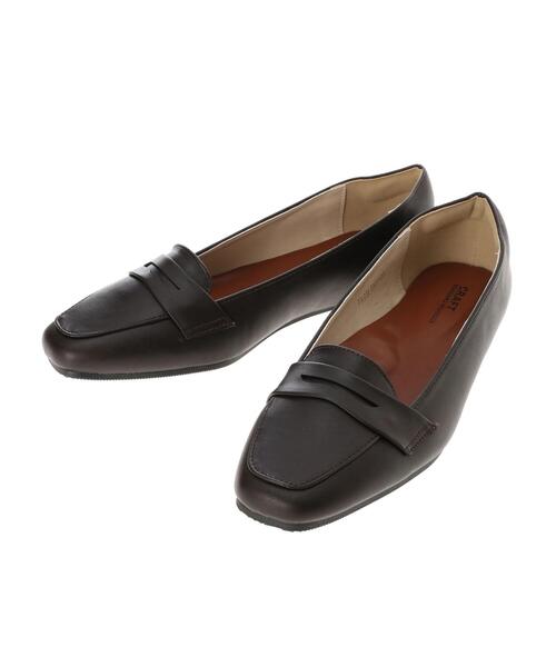 CRAFT STANDARD BOUTIQUE（クラフトスタンダードブティック）の「スクエアローファー（ローファー・レディース・ブラック/ブラウン/ダークブラウン・S/M/L）」の16枚目の写真