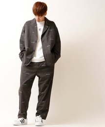 RE730（アールイーセブンサーティー）の「【RE730】総柄ビッグシルエットセットアップ（テーラードジャケット）」