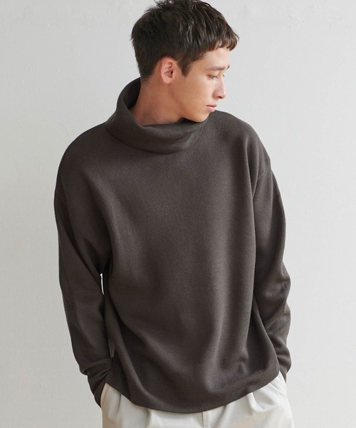 MONO-MART（モノマート）の「オーバーサイズ タートルネックニット プルオーバーニット アソートTYPE（ニット/セーター・メンズ・グリーン系その他2/ダークブラウン/ブラック系その他/ナチュラル/オフホワイト/ブラック系その他2/グレイッシュベージュ/ブラウン系その他/グリーン系その他/ホワイト系その他/ブラック系その他3/グレー系その他/ブルー系その他/ベージュ系その他4/ブラウン系その他2/ベージュ系その他2/ベージュ系その他3/ベージュ/オレンジ系その他2/ベージュ系その他/オレンジ系その他/ブルー系その他2・L/M）」の8枚目の写真
