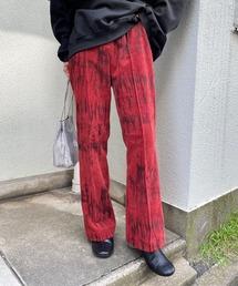 WHO'S WHO gallery | コーデュロイフレアーパンツ(スラックス)