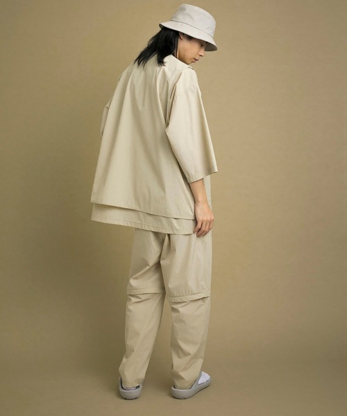 Uiscel（ユイセル）の「Uiscel　ドライマルチポケットベスト（ベスト・メンズ・ベージュ/ブラック/カーキ・ONE）」の7枚目の写真