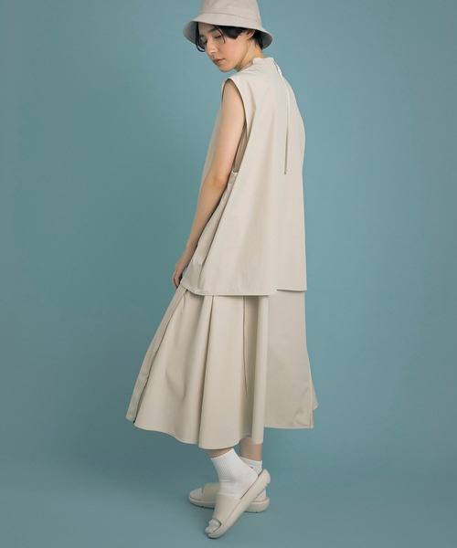 Uiscel（ユイセル）の「Uiscel　ドライマルチポケットベスト（ベスト・メンズ・ベージュ/ブラック/カーキ・ONE）」の10枚目の写真