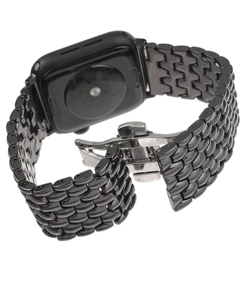 Urban Coral(アーバンコーラル)の「Apple Watch Band / アップルウォッチ バンド バタフライステンレス / Urban Coral(デジタル腕時計・レディース・ブラック/ピンクゴールド/シルバー・44mm/40mm)」の2枚目の写真
