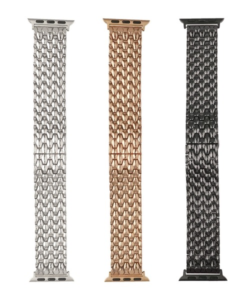 Urban Coral(アーバンコーラル)の「Apple Watch Band / アップルウォッチ バンド バタフライステンレス / Urban Coral(デジタル腕時計・レディース・ブラック/ピンクゴールド/シルバー・44mm/40mm)」の4枚目の写真