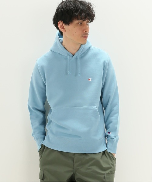 Champion(チャンピオン)の「【Champion / チャンピオン】PULLOVER SWEATSHIRT(パーカー・メンズ・ブルー系その他/ブラック/ホワイト/オレンジ系その他・MEDIUM/X-LARGE/LARGE)」の4枚目の写真