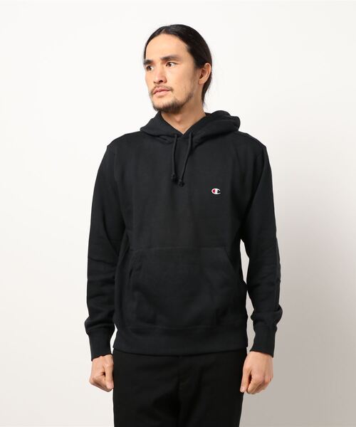 Champion(チャンピオン)の「【Champion / チャンピオン】PULLOVER SWEATSHIRT(パーカー・メンズ・ブルー系その他/ブラック/ホワイト/オレンジ系その他・MEDIUM/X-LARGE/LARGE)」の7枚目の写真