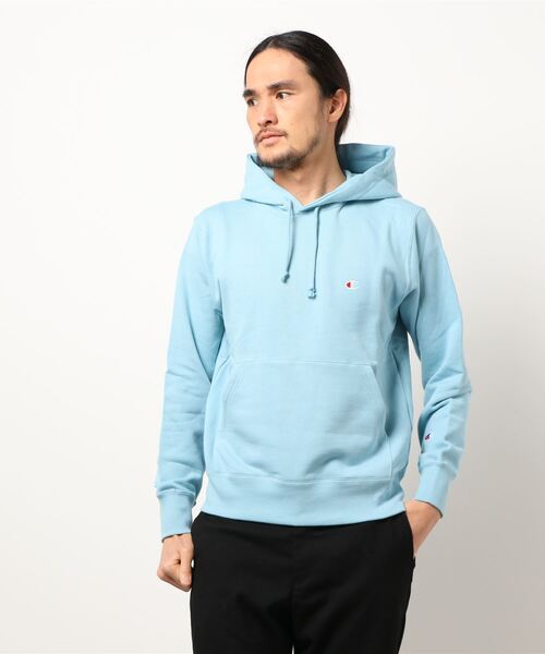 Champion(チャンピオン)の「【Champion / チャンピオン】PULLOVER SWEATSHIRT(パーカー・メンズ・ブルー系その他/ブラック/ホワイト/オレンジ系その他・MEDIUM/X-LARGE/LARGE)」の20枚目の写真