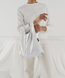 BAGGU | BABY BAGGU 365.メタリック シルバー(エコバッグ/サブバッグ)