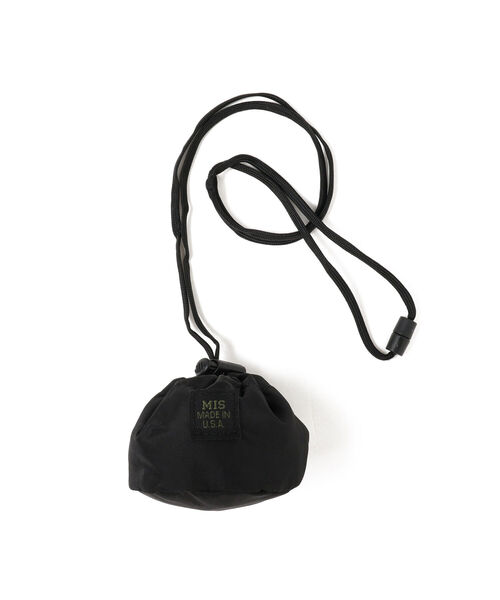 B:MING by BEAMS（ビーミングバイビームス）の「MIS x B:MING by BEAMS / 別注 ドローストリングポーチ（ボディバッグ/ウエストポーチ・メンズ・ブラック/グレー/オレンジ/タン・FREE）」の20枚目の写真