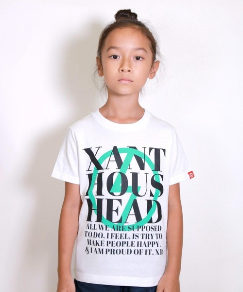 XD(エックスディ)の「Intersect-T(Tシャツ/カットソー・キッズ・ブラック/ホワイト・140cm/150cm/120cm/160cm/130cm)」の1枚目の写真